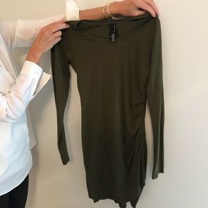 Bobi Green Stretch dress